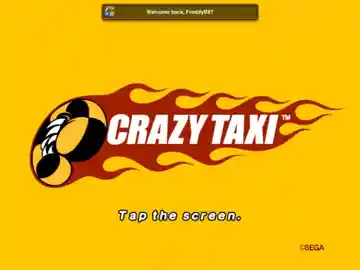 Crazy Taxi (USA) screen shot title